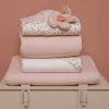 Sac de dormit pentru vara din bumbac - Pure Soft Pink - Little Dutch