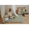 Cuvertura matlasata pentru patut - Blueberry Leaves - 70 x 100 cm - Little Dutch