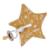 Suport pentru suzeta - steluta - Wild Flowers Ochre - Little Dutch Suport pentru suzeta - steluta - Wild Flowers Ochre - Little Dutch
