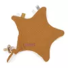 Doudou comforter pentru bebelusi - steluta - Pure Ochre Spice - Little Dutch