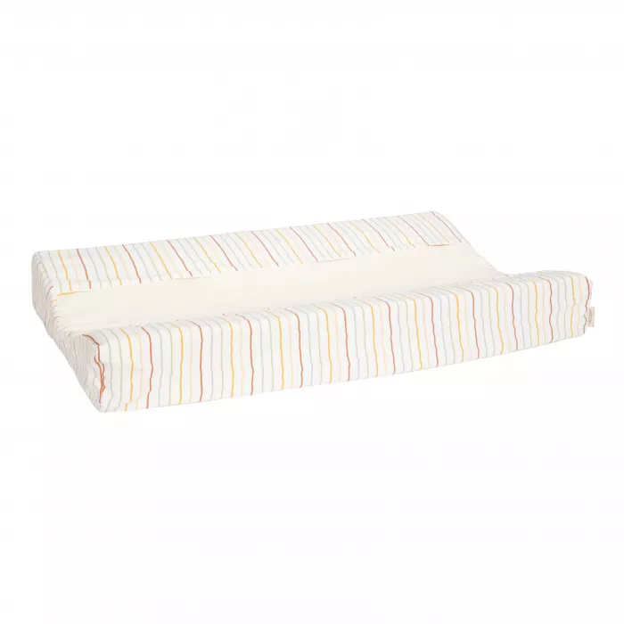 Husa pentru salteluta pentru schimbat scutece - Vintage Sunny Stripes - Little Dutch