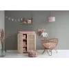 Husa pentru salteluta pentru schimbat scutece - Ocean Pink - Little Dutch