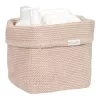 Cos de depozitare din tricot de bumbac organic - mic - Beige - Little Dutch