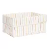 Cos de depozitare din bumbac - Vintage Sunny Stripes - Little Dutch