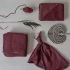 Cos de depozitare din bumbac - Pure Indian Red - Little Dutch