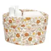 Cos de depozitare rotund pentru comoda de infasat - Vintage Little Flowers - Little Dutch