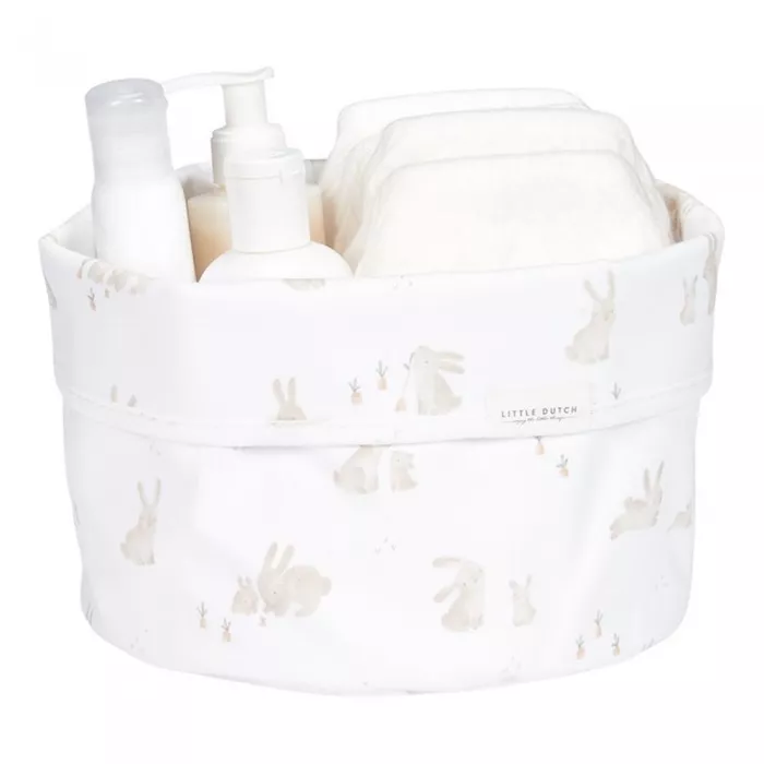 Cos de depozitare rotund pentru comoda de infasat - Baby Bunny - Little Dutch