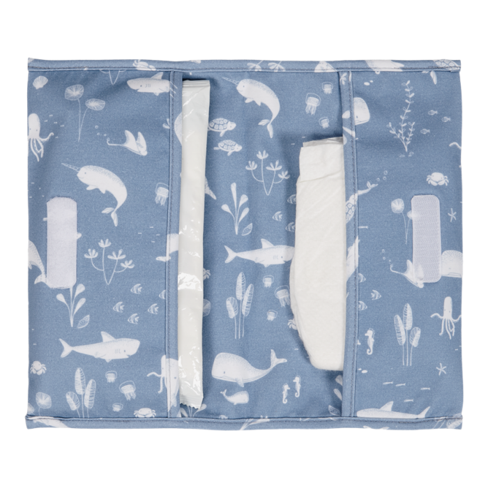 Plic pentru scutece si servetele umede - Ocean Blue - Little Dutch Plic pentru scutece si servetele umede - Ocean Blue - Little Dutch