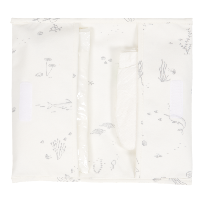 Plic pentru scutece si servetele umede - Ocean White - Little Dutch Plic pentru scutece si servetele umede - Ocean White - Little Dutch