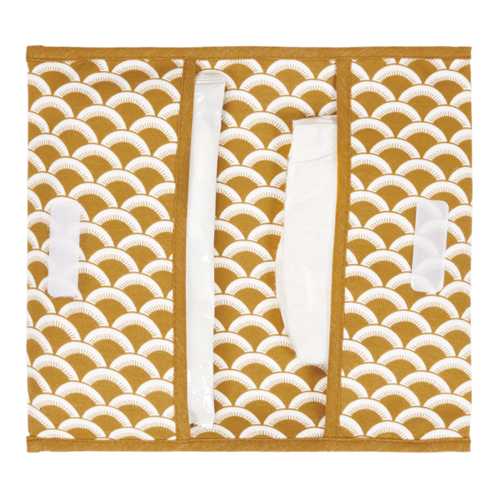 Plic pentru scutece si servetele umede - Sunrise Ochre - Little Dutch Plic pentru scutece si servetele umede - Sunrise Ochre - Little Dutch