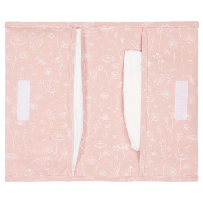 Plic pentru scutece si servetele umede -Wild flovers Pink - Little Dutch Plic pentru scutece si servetele umede -Wild flovers Pink - Little Dutch