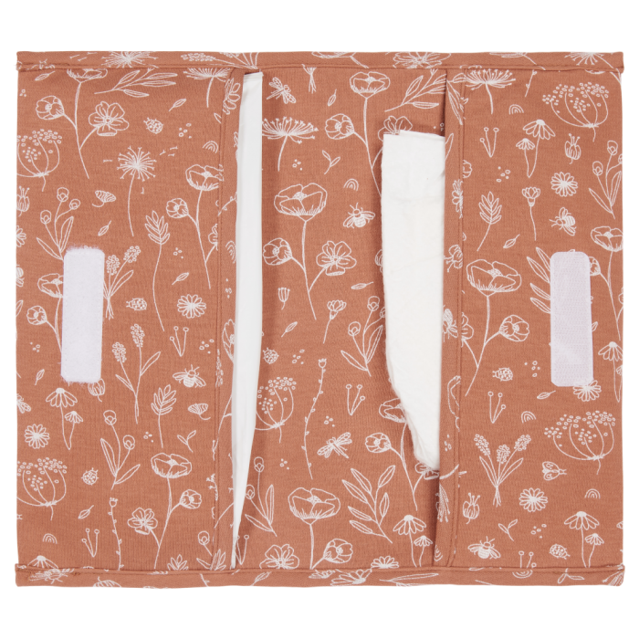Plic pentru scutece si servetele umede -Wild flovers Rust - Little Dutch Plic pentru scutece si servetele umede -Wild flovers Rust - Little Dutch