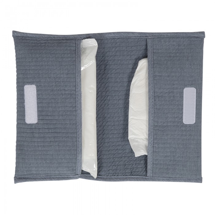 Plic pentru scutece si servetele umede - Pure Blue - Little Dutch Plic pentru scutece si servetele umede - Pure Blue - Little Dutch