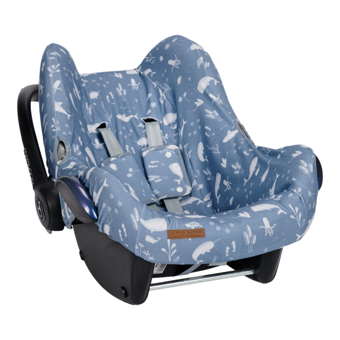Husa pentru scoica auto - Ocean Blue - Little Dutch Husa pentru scoica auto - Ocean Blue - Little Dutch