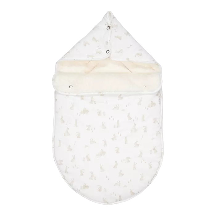 Sac pentru carucior si scoica auto - Baby Bunny - Little Dutch