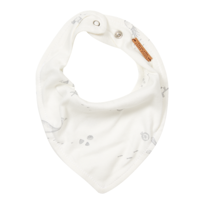 Baveta bandana dublata - Ocean White - Little Dutch Baveta bandana dublata - Ocean White - Little Dutch