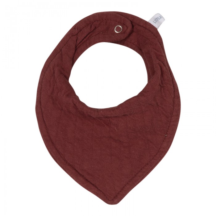 Baveta dublata - Pure Indian Red - Little Dutch Baveta dublata - Pure Indian Red - Little Dutch