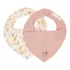 Set de 2 Bavete Bandana, Nuanțe Roz