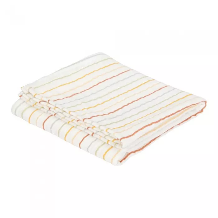 Muselina 120 x 120 Vintage Sunny Stripes - Little Dutch