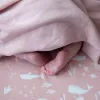 Muselina din bumbac - 120 x 120 cm - Ocean Pink - Little Dutch