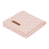 Muselina din bumbac - 120 x 120 cm - Lily Leaves Pink - Little Dutch Muselina din bumbac - 120 x 120 cm - Lily Leaves Pink - Little Dutch