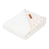 Prosop cu gluga - 100 x 100 cm - Flowers & Butterflies - Little Dutch