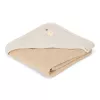 Prosop cu gluga - Bunny - 75 x 75 cm - Newborn Naturals - Little Dutch