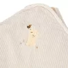 Prosop cu gluga - Bunny - 75 x 75 cm - Newborn Naturals - Little Dutch