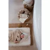 Prosop cu gluga - Bunny - 75 x 75 cm - Newborn Naturals - Little Dutch