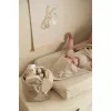 Prosop cu gluga - Bunny - 75 x 75 cm - Newborn Naturals - Little Dutch
