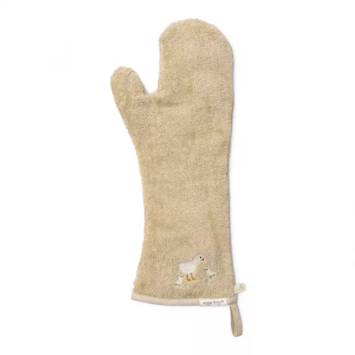 Manusa pentru baie - Beige - Newborn Naturals - Little Dutch