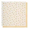Muselina din bumbac organic - set 2 bucati -  Yellow /Leo Safari - Little Dutch