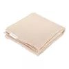 Muselina din bumbac organic - 120 x 120 - Pure Beige - Little Dutch