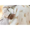 Muselina din bumbac organic - 120x120 cm - Leo Safari - Little Dutch