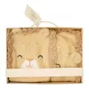 Set cadou din bumbac organic pentru bebelusi - Leo Safari - Little Dutch