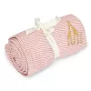 Set cadou din bumbac organic pentru bebelusi - Flamingo Roz - Little Dutch