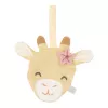 Set cadou din bumbac organic pentru bebelusi - Flamingo Roz - Little Dutch