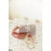 Set cadou din bumbac organic pentru bebelusi - Flamingo Roz - Little Dutch