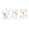 Autocolante pentru perete - Blooming Safari - Little Dutch