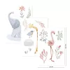 Autocolante pentru perete - Blooming Safari - Little Dutch