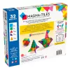 Set de constructie magnetic - Clear Colors - 32 piese - MAGNA-TILES