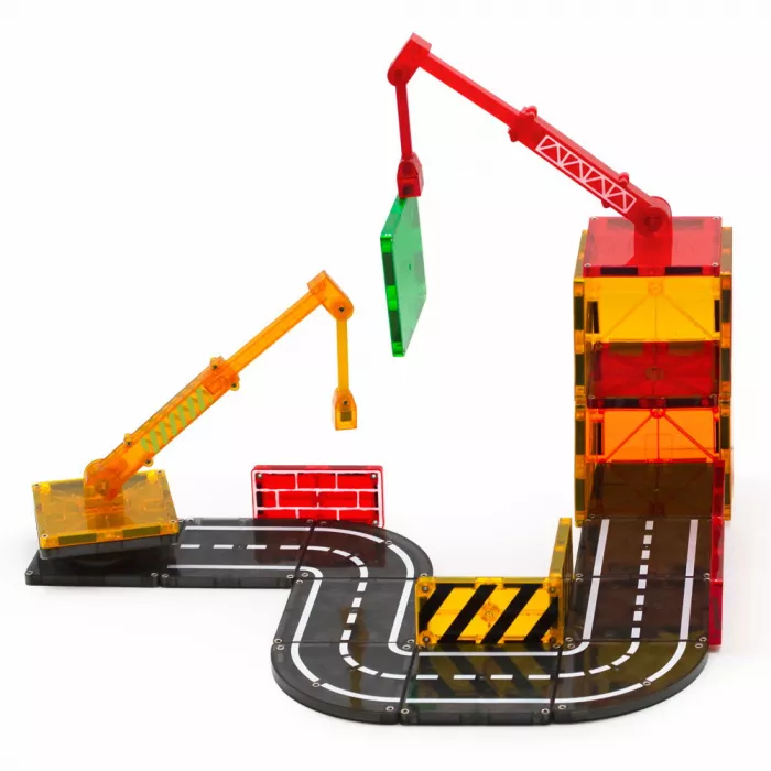 Set de constructie magnetic - BUILDER - 32 piese - MAGNA-TILES