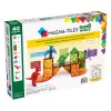 Set de constructie magnetic - DINO WORLD - 40 piese - MAGNA-TILES