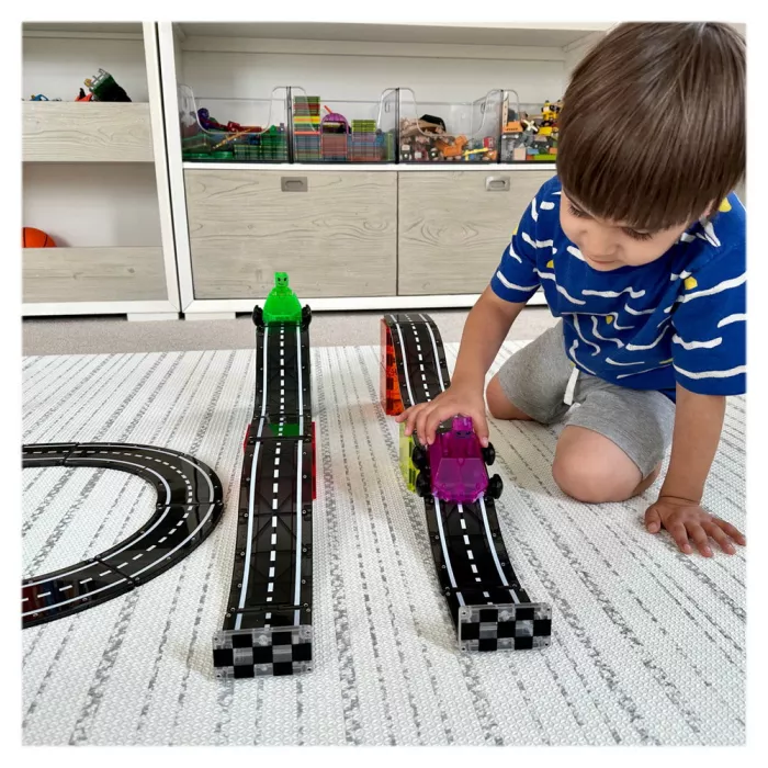 Set de constructie magnetic - Downhill Duo - 40 piese - MAGNA-TILES