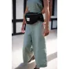 Borseta pentru parinti - Bloom Bag - Black Palms Jacquard - Mama Hangs