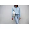 Borseta pentru parinti - Bloom Bag - Ecru Palms Jacquard - Mama Hangs