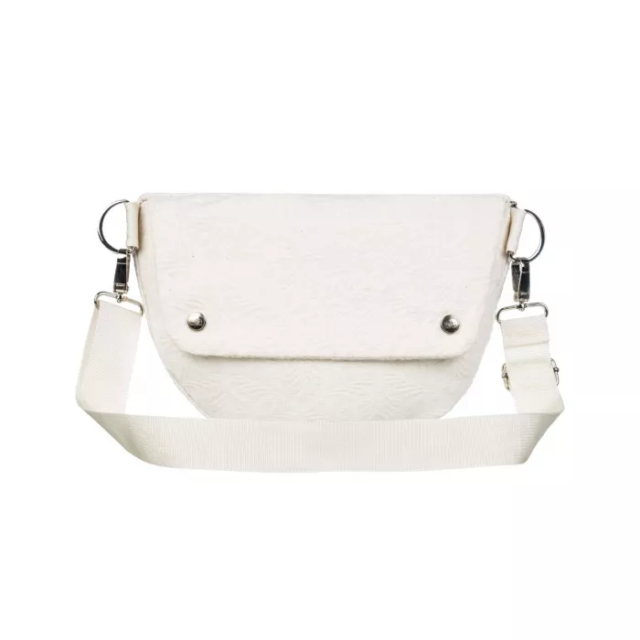 Borseta pentru parinti - Bloom Bag - Ecru Palms Jacquard - Mama Hangs