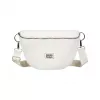 Borseta pentru parinti - Bloom Bag - Ecru Palms Jacquard - Mama Hangs
