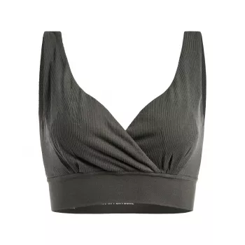 Sutien-bralette de alaptare fara armatura si capse de inchidere - Day N' Night 2.0 - Olive - Mama Hangs