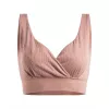 Sutien-bralette de alaptare fara armatura si capse de inchidere - Day N' Night 2.0 - Terracotta - Mama Hangs